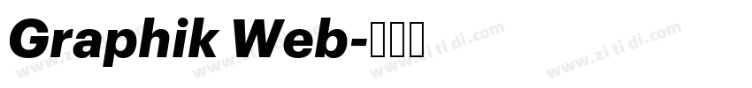 Graphik Web字体转换 Graphik Web字体转换